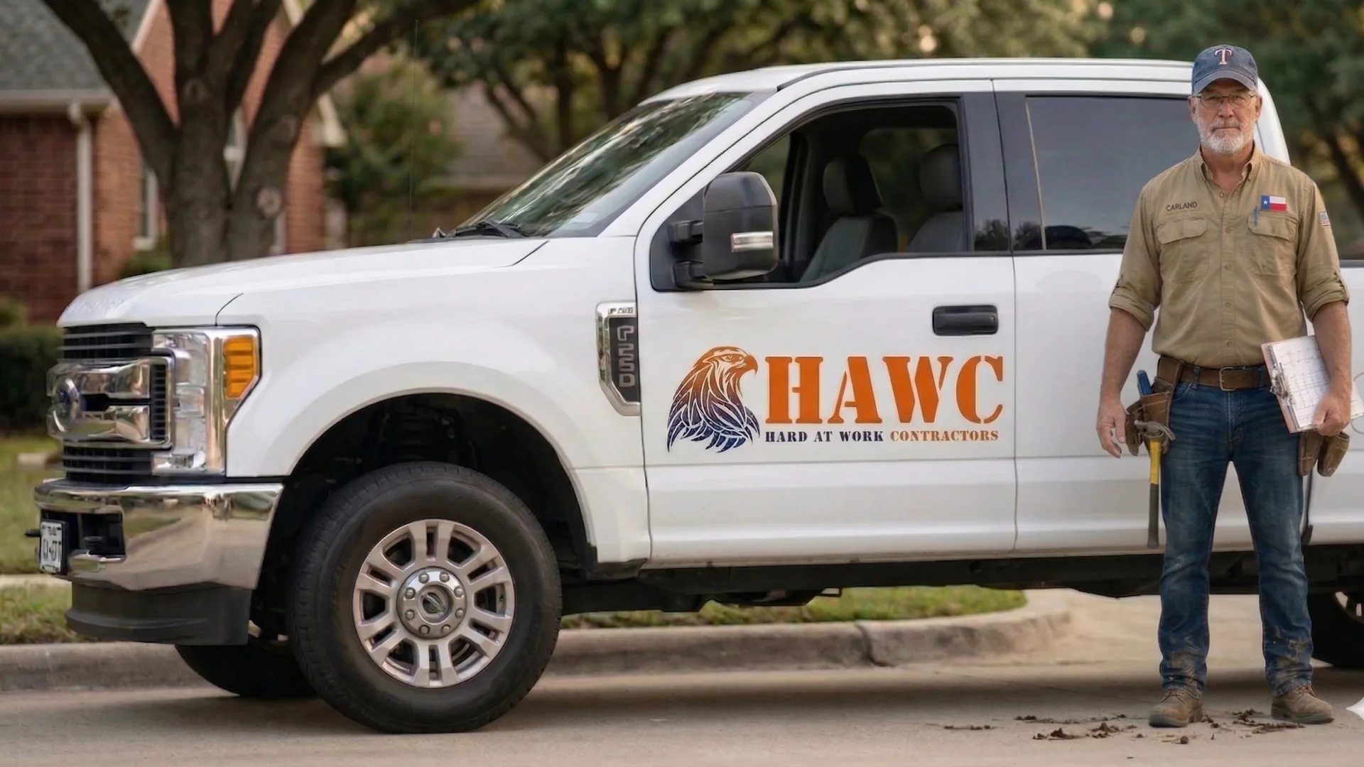Handyman services in Plano TX — HAWC General Contracting service truck
